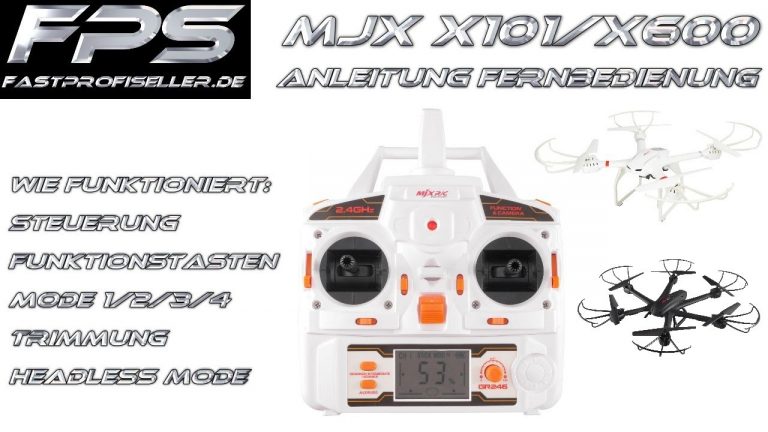 mjx-x101-anleitung – FPS Modellbau Anleitungen, Reparatur Tutorials ...